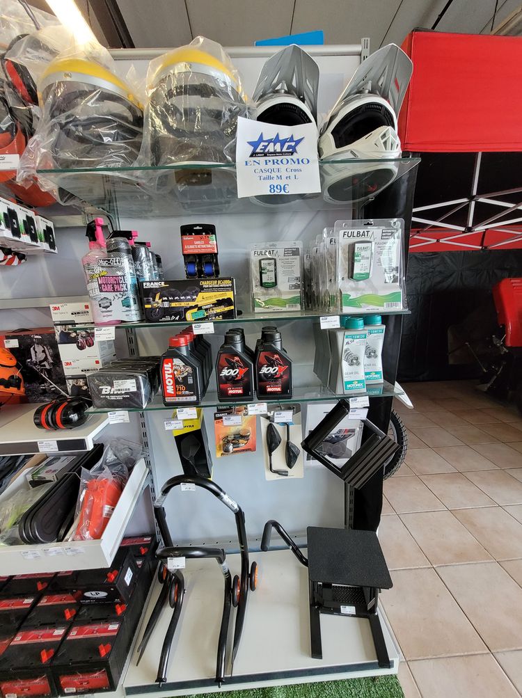 Produits pour l'entretien et le nettoyage de votre moto